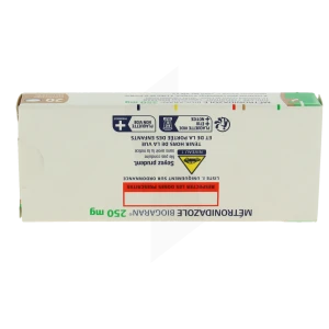 Metronidazole Biogaran 250 Mg, Comprimé Pelliculé