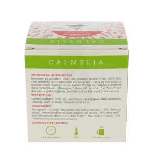 Calmelia Tis Infusion Allaitement Bio 15sach