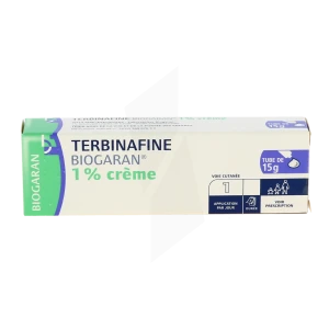 Terbinafine Biogaran 1 %, Crème