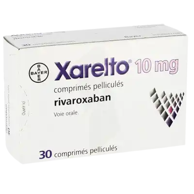 XARELTO 10 mg, comprimé pelliculé