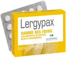 Lergypax, Comprimé Orodispersible