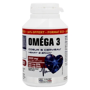 Omega 3 Eric Favre Caps Pilulier/120 Offre économique