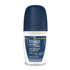 Etiaxil Men Déodorant Anti-transpirant Contrôle 48h Roll-on/50ml à La Ricamarie