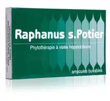 Raphanus S. Potier Bio S Buv VisÉe HÉpatobiliaire 12amp/10ml à COLLONGES-SOUS-SALEVE