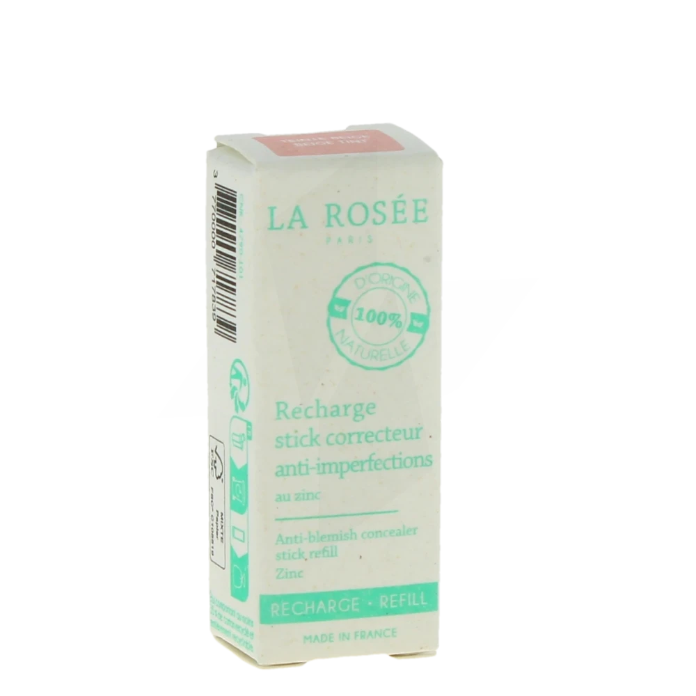 La Rosée Recharge Stick Correcteur Teinté Anti-imperfections Au Zinc 5,5 G
