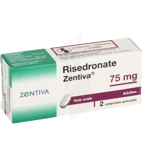 Risedronate Zentiva 75 Mg, Comprimé Pelliculé
