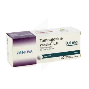 Tamsulosine Zentiva Lp 0.4 Mg, Comprimé à Libération Prolongée