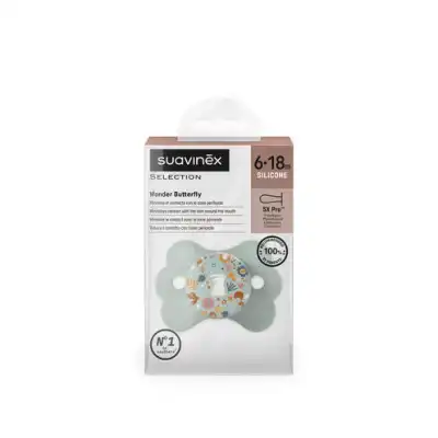 SUAVINEX SUCETTE SYMET SX PRO 6/18 M BLEU