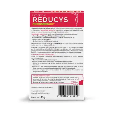Granions Réducys Gélules B/30