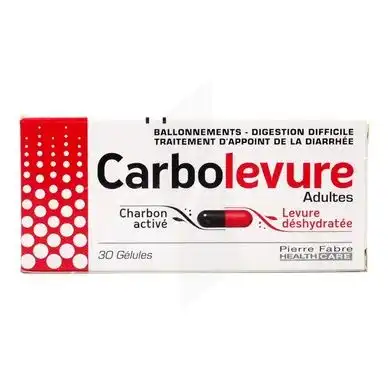 Carbolevure Gélules Adulte Plq/30 à Dijon
