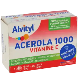 Alvityl Acérola 1000 Vitamine C Comprimés à Croquer B/30 à NÎMES