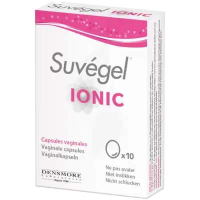 Suvégel Ionic Caps Vaginales B/10 à Ploermel