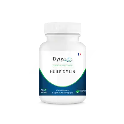 Dynveo Huile de lin 60 capsules 500 mg