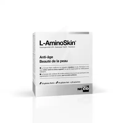 Nhco Nutrition Aminoscience L-aminoskin Anti-âge Anti-rides Beauté Gélules B/2x56 à VINCENNES