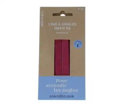 Sanodiane Lime Ongles Emeri De Sac Violet Etui/8 à La Grande-Motte