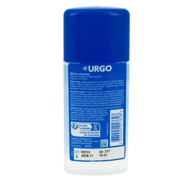 Urgo Spray Chlorhexidine Fl/100ml