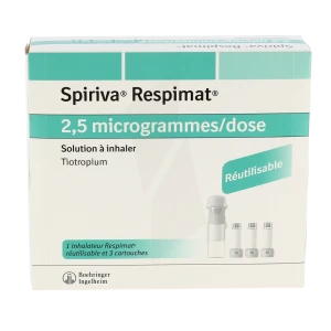 Spiriva Respimat 2,5 Microgrammes/dose, Solution à Inhaler