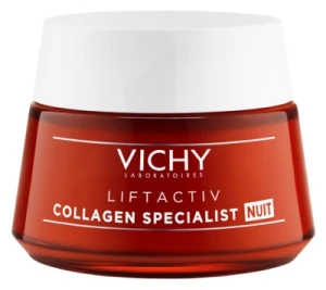 Vichy Liftactiv Collagen Specialist Crème Nuit Pot/50ml