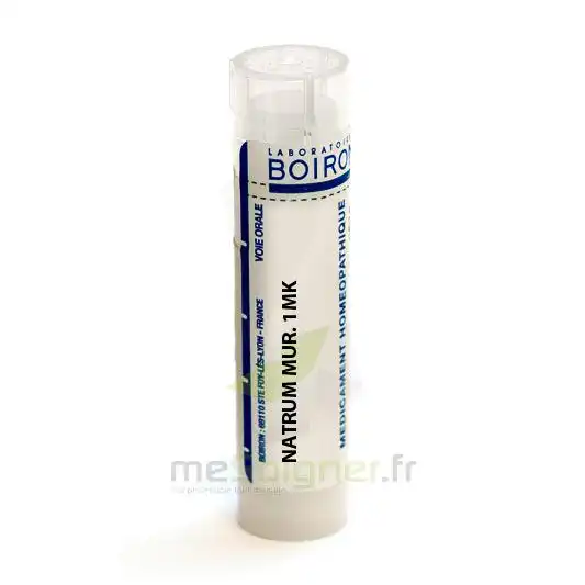 Boiron Natrum Muriaticum 1mk Granules Tube De 4g