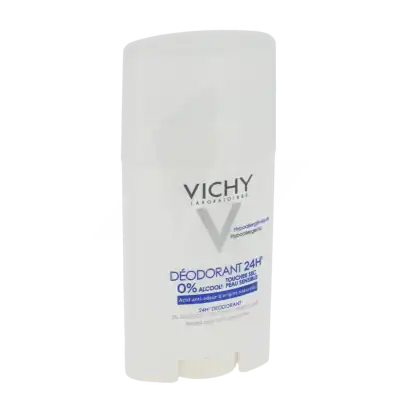 Vichy DÉodorant 24h Toucher Sec Sans Sels D'aluminium Stick/40ml à JUAN-LES-PINS