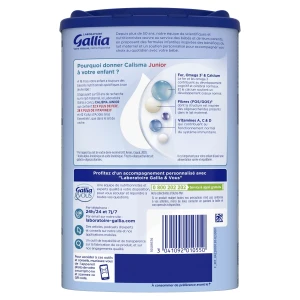 Gallia Calisma Junior Lait Pdre B/830g