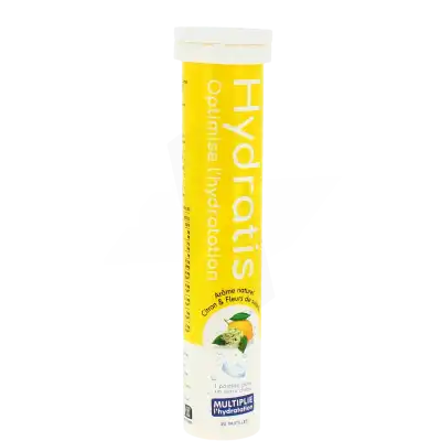 Hydratis Pastilles Effervescentes Citron Fleurs De Sureau T/20 à Muret