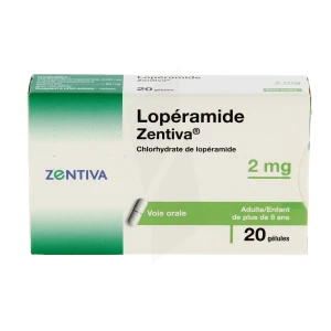 Loperamide Zentiva 2 Mg, Gélule