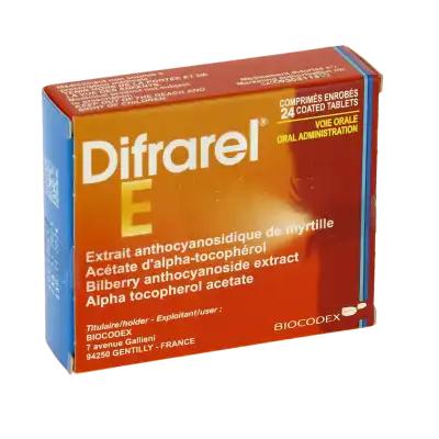 Difrarel E, Comprimé Enrobé à DURMENACH