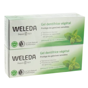 Weleda Soins Bucco-dentaires Gel Dentifrice Végétal 2t/75ml