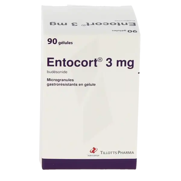 Entocort 3 Mg, Microgranules Gastro-résistants En Gélule