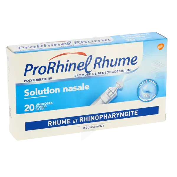 Prorhinel Rhume, Solution Nasale