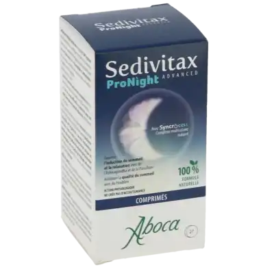 Aboca Sedivitax Pronight Advanced Comprimés B/27 à VALENCE