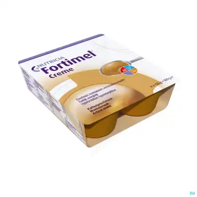 Fortimel Crème Nutriment Moka 4 Coupelles/125g à LA COTE-SAINT-ANDRÉ