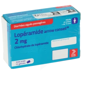 Loperamide Arrow Conseil 2 Mg, Gélule
