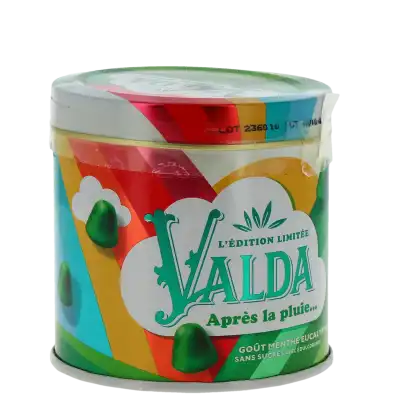 Valda Après La Pluie… Gommes à Mâcher Menthe Eucalyptus Sans Sucre Boîte De 160 G à SAINT-PRIEST