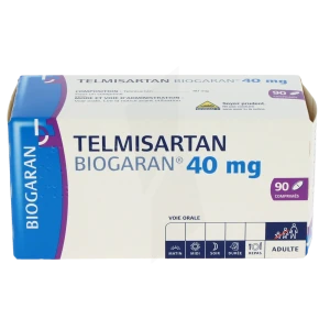 Telmisartan Biogaran 40 Mg, Comprimé