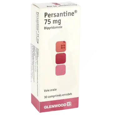 Persantine 75 Mg, Comprimé Enrobé à LA CRAU