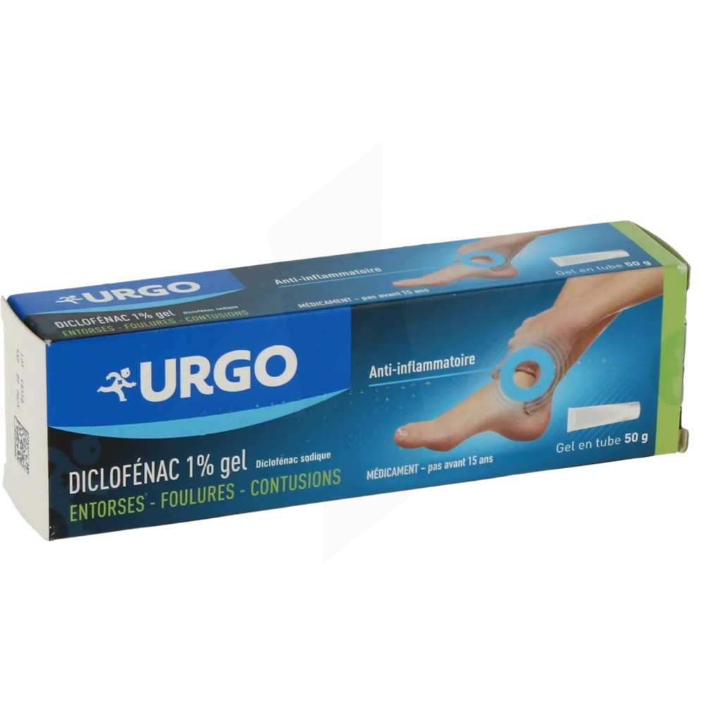 Diclofenac Urgo 1 %, Gel