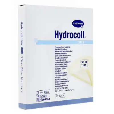 Hydrocoll® Thin Pansement Hydrocolloïde 7,5 X 7,5 Cm - Boîte De 10 à JOINVILLE-LE-PONT