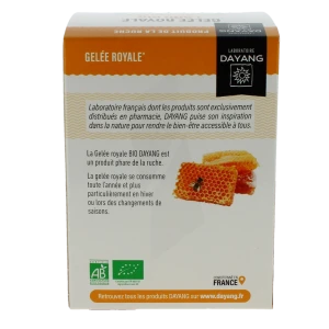 Dayang Gelée Royale 1500 Mg Bio 20 Ampoules