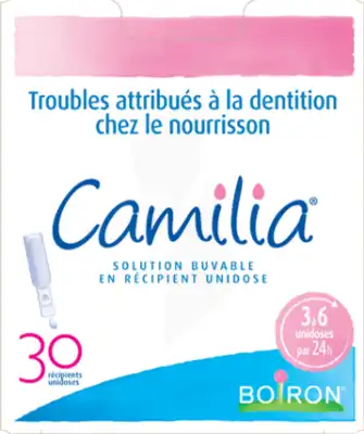 Boiron Camilia Solution Buvable Unidose B/30 à TOULON