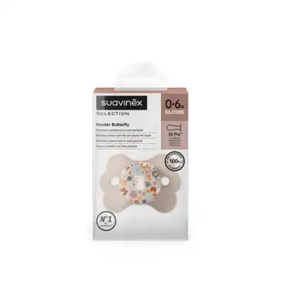 SUAVINEX SUCETTE SYMET SX PRO 0/6 M ROSE