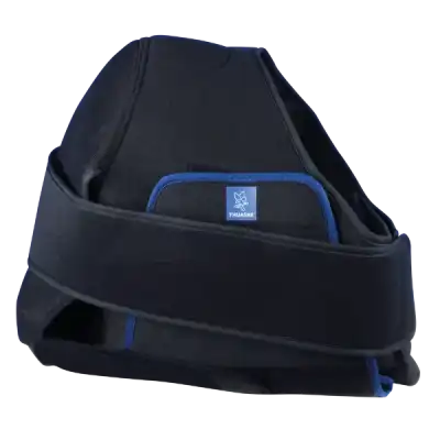 Thuasne Immovest Gilet Immobilisation Couvrant Noir Taille 1 à PINS-JUSTARET