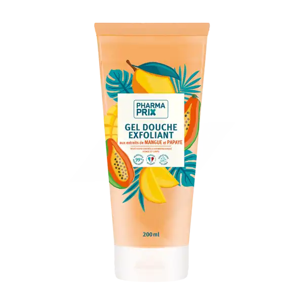 PHARMAPRIX GEL DOUCHE GOMMANT EXOTIQUE 200ML