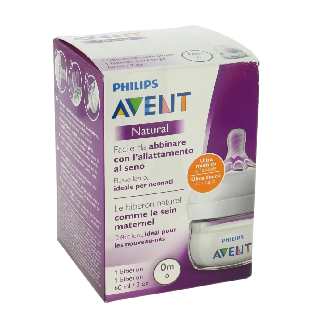Avent Natural 2.0 Biberon 60ml