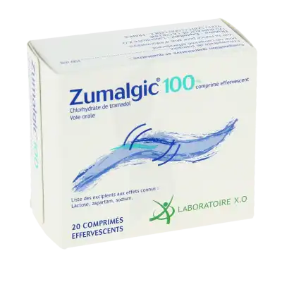 ZUMALGIC 100 mg, comprimé effervescent