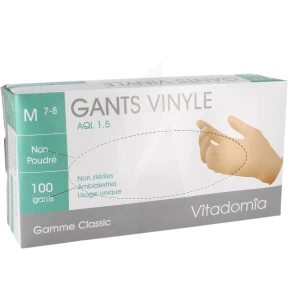 Astech Limited Gant Examen Vinyl Sans Poudre M B/100