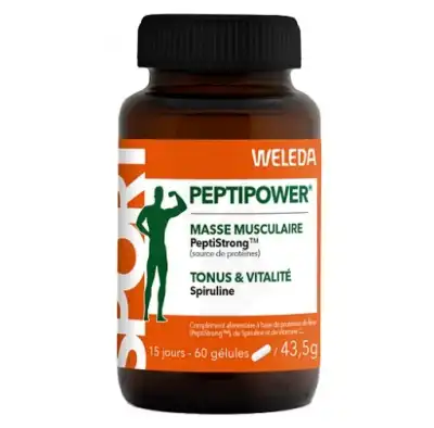Weleda Sport Peptipower Gélules Tonus & Vitalité B/60 à Angers