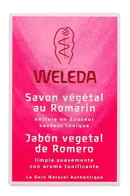 Weleda Savon Végétal Au Romarin 100g à FLEURANCE