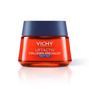 Vichy Liftactiv Collagen Specialist Nuit Pot/50ml à CERNAY